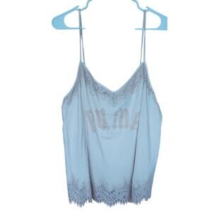 Fenty Puma by Rihanna Lacy Camisole Womens Large Ivory Color Adjustable Straps